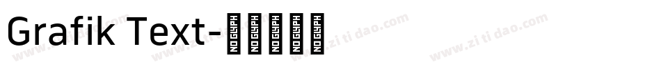 Grafik Text字体转换